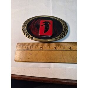 Solid Brass Designer Belt Buckle  Aminco 1980 Copyrighted
